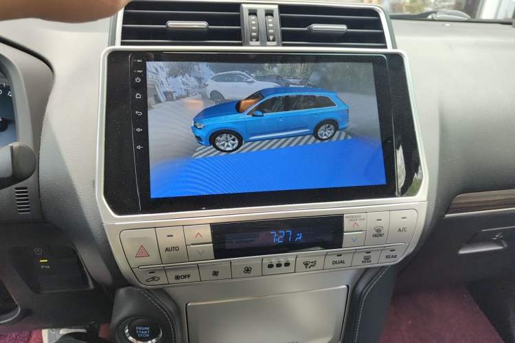 Used Toyota Prado 2019 3.5L Automatic TX-L Deluxe Edition Audio And AC Panel