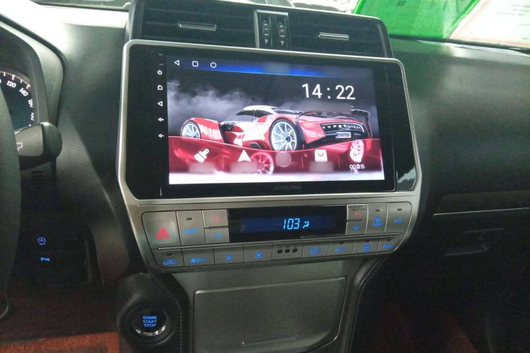 Used Toyota Prado 2019 3.5L Automatic TX-L Deluxe Edition Audio And AC Panel
