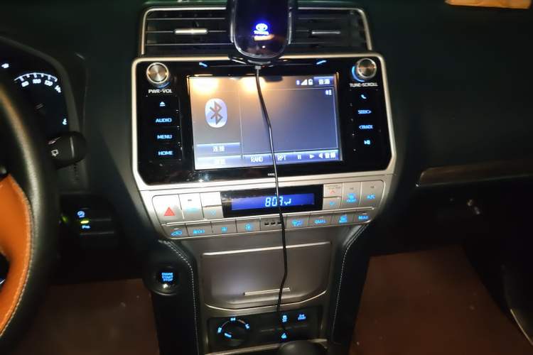 Used Toyota Prado 2019 3.5L Automatic TX-L Deluxe Edition with Rear-Mounted Spare Tire Audio And AC Panel