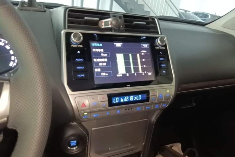 Used Toyota Prado 2019 3.5L Automatic TX-L Deluxe Edition Audio And AC Panel