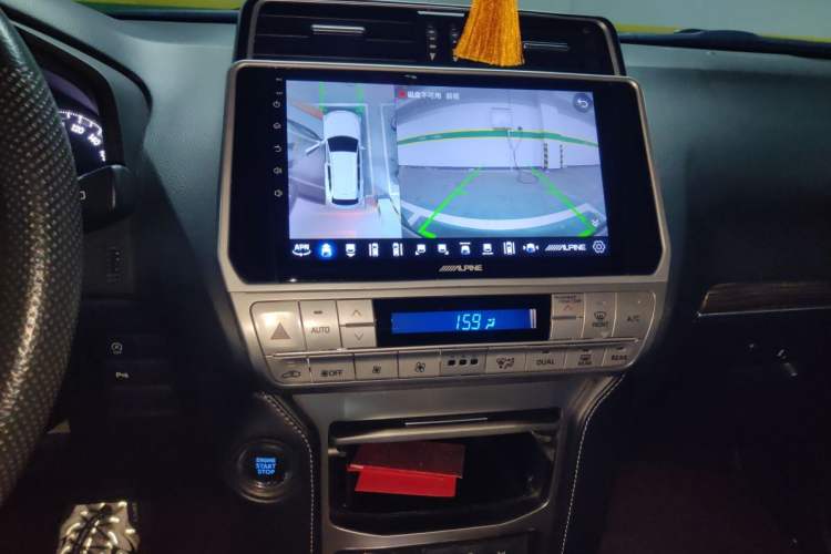Used Toyota Prado 2019 3.5L Automatic TX-L Deluxe Edition with Rear-Mounted Spare Tire Audio And AC Panel