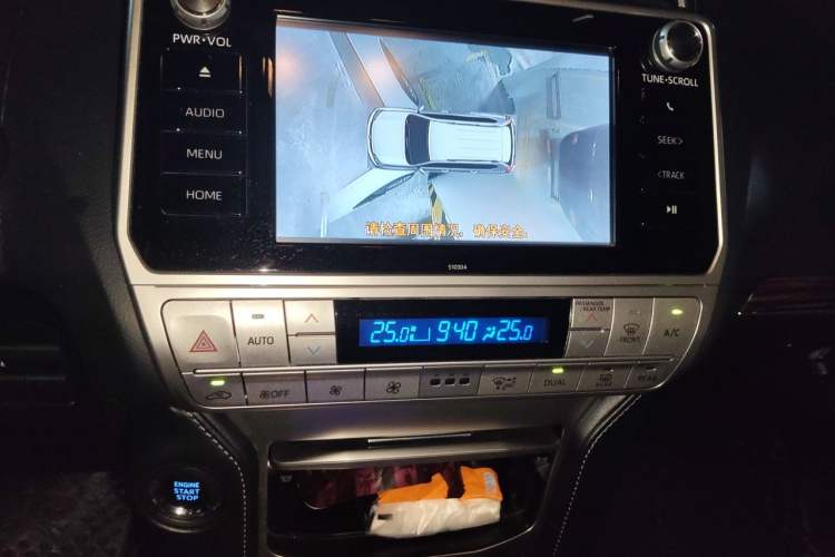 Used Toyota Prado 2019 3.5L Automatic TX-L Deluxe Edition with Rear-Mounted Spare Tire Audio And AC Panel