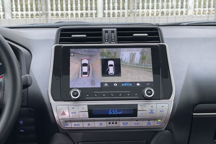 Used Toyota Prado 2019 3.5L Automatic TX-L Deluxe Edition with Rear-Mounted Spare Tire Audio And AC Panel