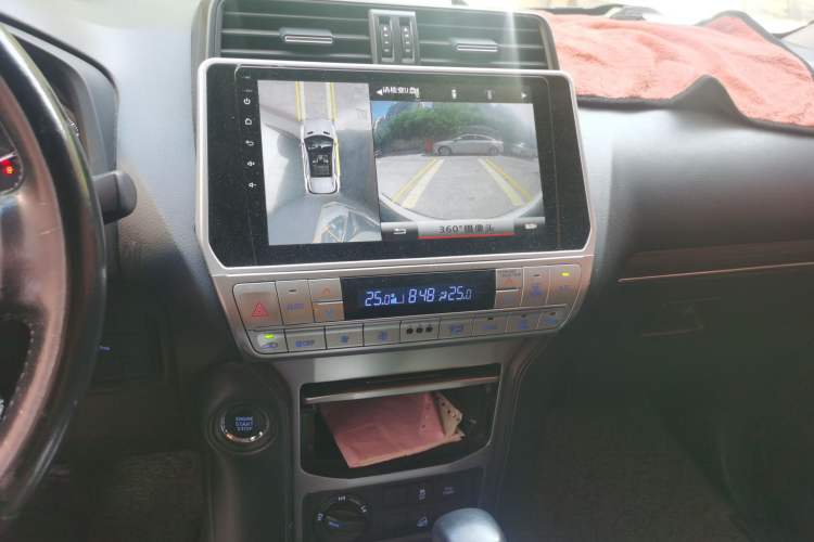 Used Toyota Prado 2019 3.5L Automatic TX-L Deluxe Edition with Rear-Mounted Spare Tire Audio And AC Panel