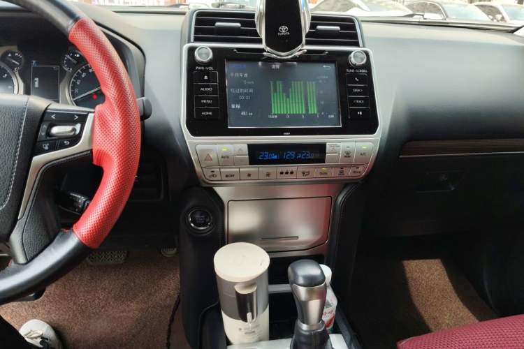 Used Toyota Prado 2019 3.5L Automatic TX-L Deluxe Edition with Rear-Mounted Spare Tire Audio And AC Panel