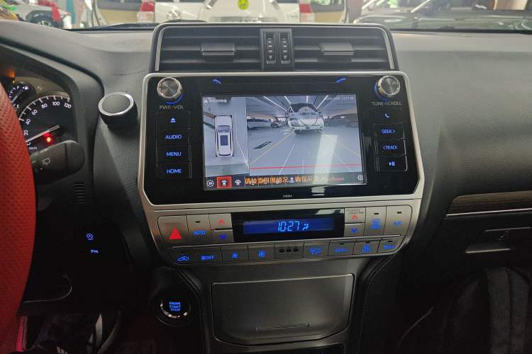 Used Toyota Prado 2019 3.5L Automatic TX-L Deluxe Edition with Rear-Mounted Spare Tire Audio And AC Panel
