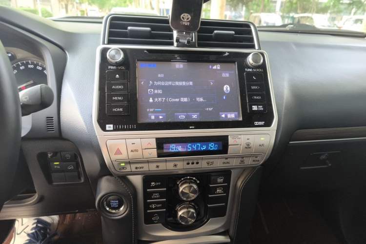 Used Toyota Prado 2019 3.5L Automatic TX-L Deluxe Edition with Rear-Mounted Spare Tire Audio And AC Panel