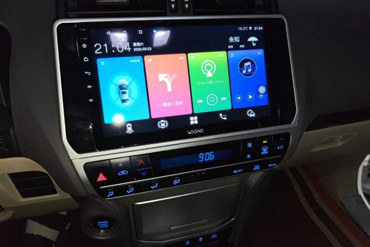 Used Toyota Prado  Audio And AC Panel