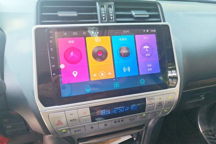 Used Toyota Prado 2019 3.5L Automatic TX-L Deluxe Edition with Rear-Mounted Spare Tire Audio And AC Panel