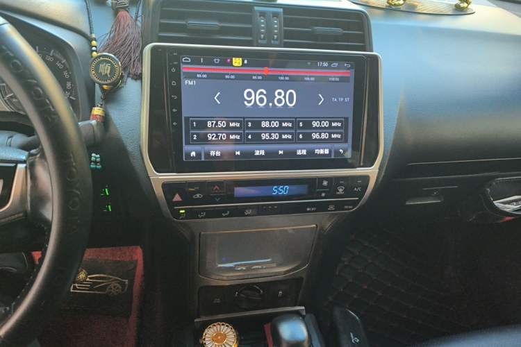 Used Toyota Prado  Audio And AC Panel