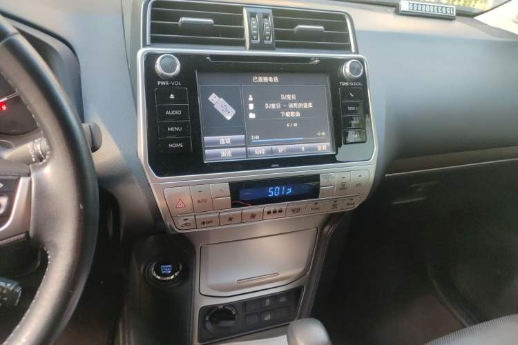 Used Toyota Prado 2019 3.5L Automatic TX-L Deluxe Edition with Rear-Mounted Spare Tire Audio And AC Panel