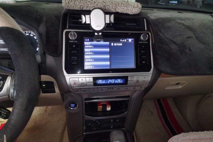 Used Toyota Prado 2019 3.5L Automatic TX-L Deluxe Edition with Rear-Mounted Spare Tire Audio And AC Panel