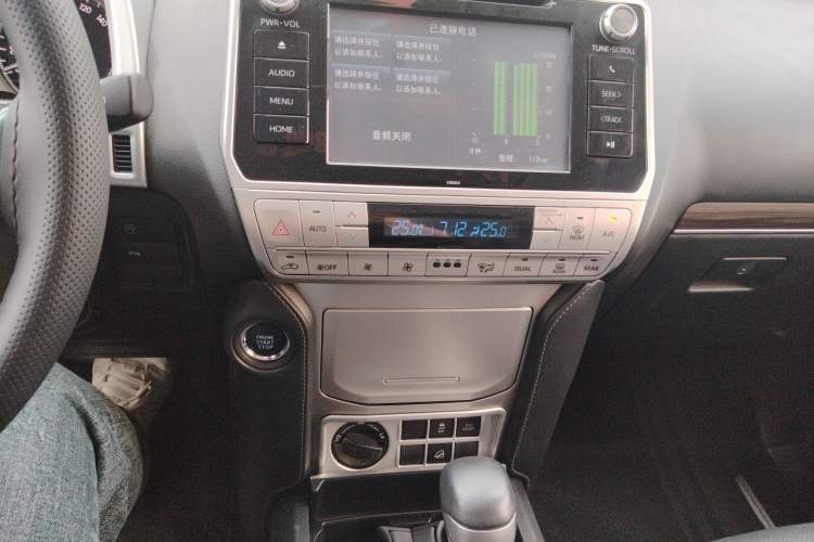 Used Toyota Prado 2019 3.5L Automatic TX-L Deluxe Edition with Rear-Mounted Spare Tire Audio And AC Panel
