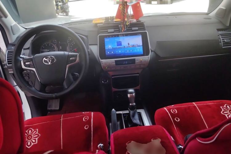 Used Toyota Prado 2019 3.5L Automatic TX-L Deluxe Edition with Rear-Mounted Spare Tire Center Console