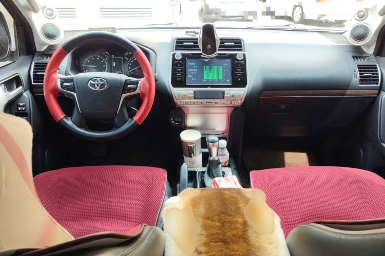 Used Toyota Prado 2019 3.5L Automatic TX-L Deluxe Edition with Rear-Mounted Spare Tire Center Console