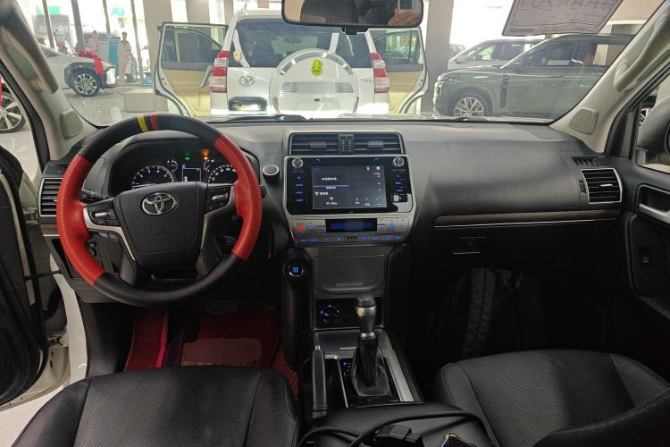 Used Toyota Prado 2019 3.5L Automatic TX-L Deluxe Edition with Rear-Mounted Spare Tire Center Console