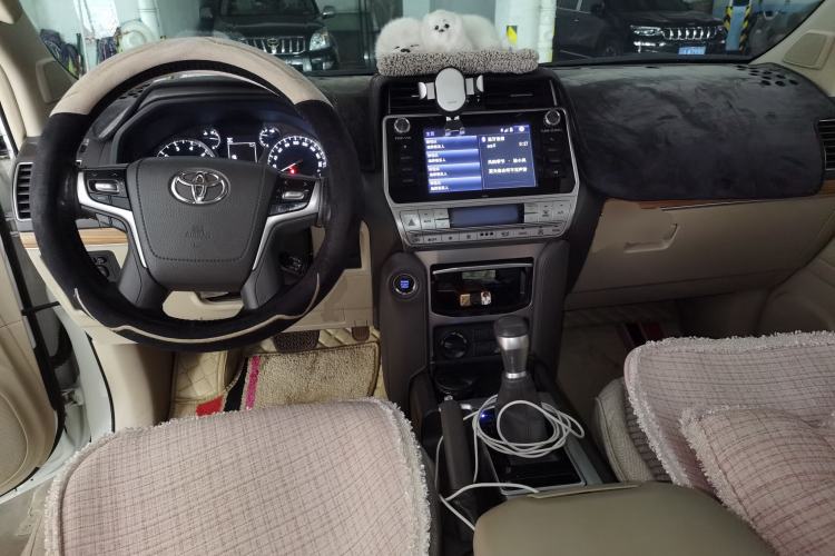 Used Toyota Prado 2019 3.5L Automatic TX-L Deluxe Edition with Rear-Mounted Spare Tire Center Console