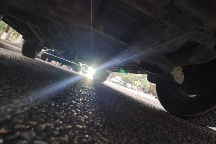 Used Toyota Prado 2019 3.5L Automatic TX-L Deluxe Edition with Rear-Mounted Spare Tire Chassis Front