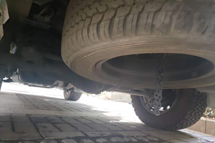 Used Toyota Prado 2019 3.5L Automatic TX-L Deluxe Edition with Rear-Mounted Spare Tire Chassis Rear