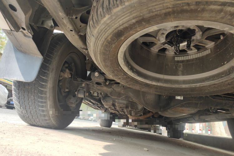 Used Toyota Prado 2019 3.5L Automatic TX-L Deluxe Edition with Rear-Mounted Spare Tire Chassis Rear