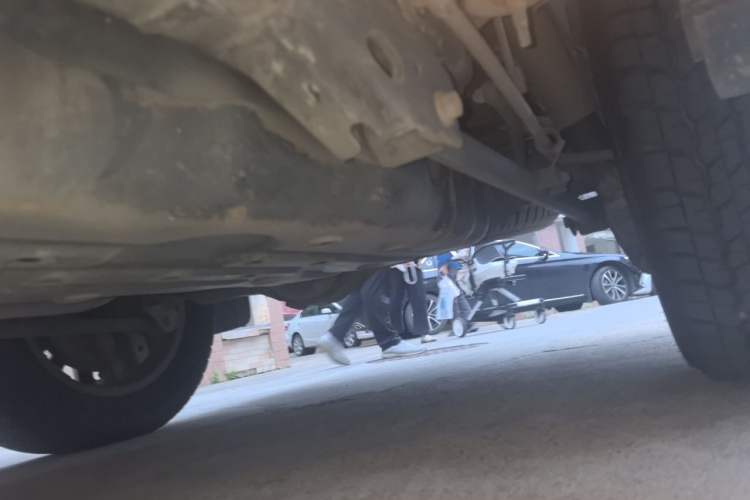Used Toyota Prado 2019 3.5L Automatic TX-L Deluxe Edition with Rear-Mounted Spare Tire Chassis Rear Left