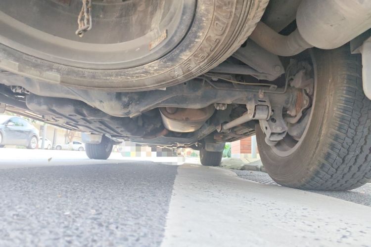 Used Toyota Prado 2019 3.5L Automatic TX-L Deluxe Edition with Rear-Mounted Spare Tire Chassis Rear