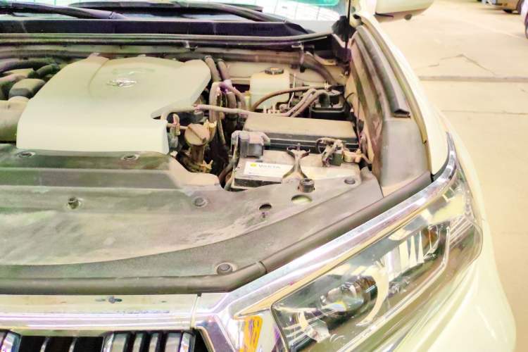 Used Toyota Prado 2019 3.5L Automatic TX-L Deluxe Edition with Rear-Mounted Spare Tire Engine Bay Left