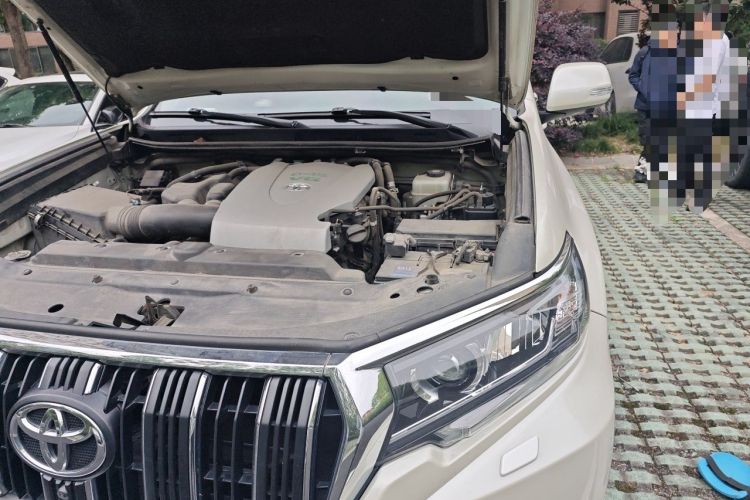 Used Toyota Prado 2019 3.5L Automatic TX-L Deluxe Edition with Rear-Mounted Spare Tire Engine Bay Left
