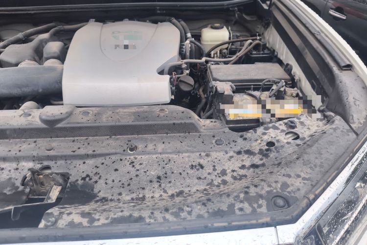 Used Toyota Prado 2019 3.5L Automatic TX-L Deluxe Edition with Rear-Mounted Spare Tire Engine Bay Left
