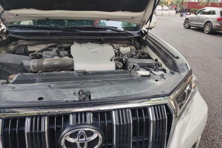 Used Toyota Prado 2019 3.5L Automatic TX-L Deluxe Edition with Rear-Mounted Spare Tire Engine Bay Left