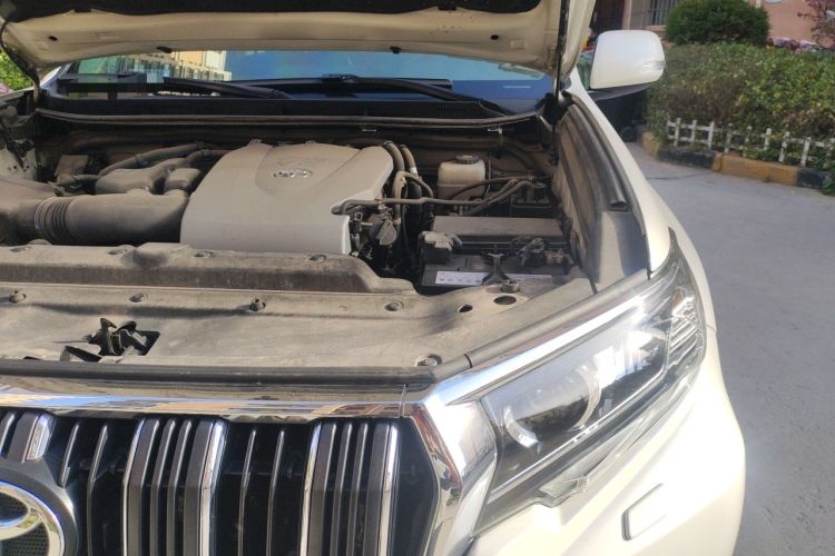 Used Toyota Prado 2019 3.5L Automatic TX-L Deluxe Edition with Rear-Mounted Spare Tire Engine Bay Left