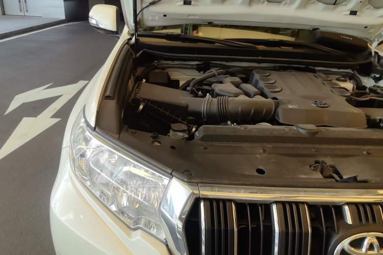 Used Toyota Prado 2019 4.0L TX-L Dual Fuel Sunroof 17-Inch Wheels Middle East Version Engine Bay Right