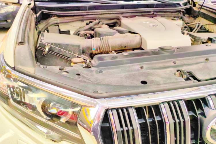 Used Toyota Prado 2019 3.5L Automatic TX-L Deluxe Edition with Rear-Mounted Spare Tire Engine Bay Right