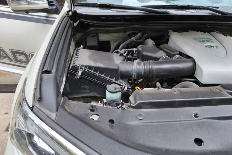 Used Toyota Prado 2019 3.5L Automatic TX-L Deluxe Edition with Rear-Mounted Spare Tire Engine Bay Right