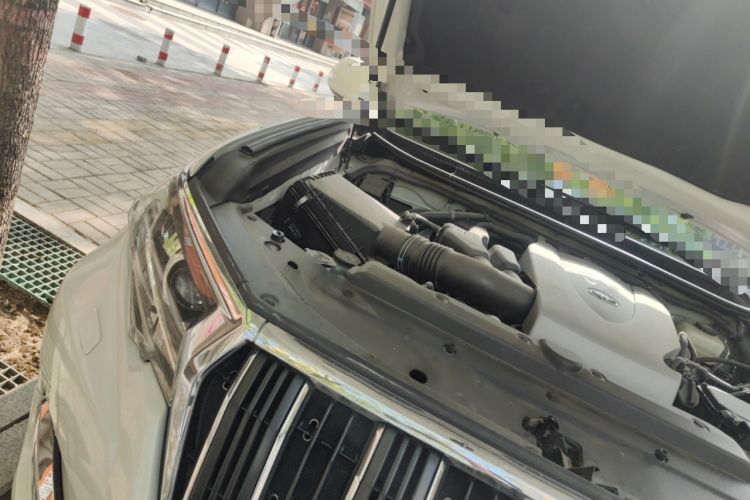 Used Toyota Prado 2019 3.5L Automatic TX-L Deluxe Edition with Rear-Mounted Spare Tire Engine Bay Right