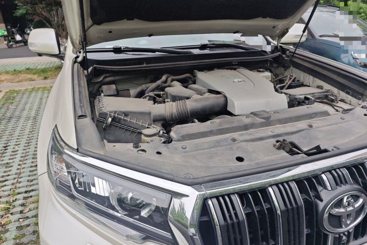 Used Toyota Prado 2019 3.5L Automatic TX-L Deluxe Edition with Rear-Mounted Spare Tire Engine Bay Right