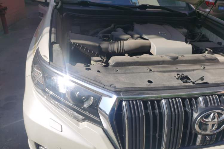 Used Toyota Prado 2019 3.5L Automatic TX-L Deluxe Edition with Rear-Mounted Spare Tire Engine Bay Right