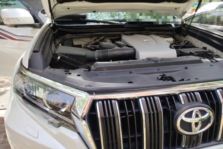 Used Toyota Prado 2019 3.5L Automatic TX-L Deluxe Edition with Rear-Mounted Spare Tire Engine Bay Right