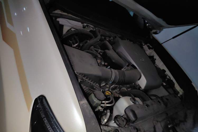 Used Toyota Prado 2019 3.5L Automatic TX-L Deluxe Edition with Rear-Mounted Spare Tire Engine Bay Right