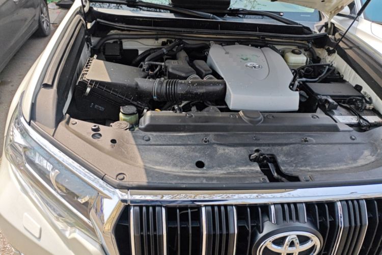 Used Toyota Prado 2019 3.5L Automatic TX-L Deluxe Edition with Rear-Mounted Spare Tire Engine Bay Right