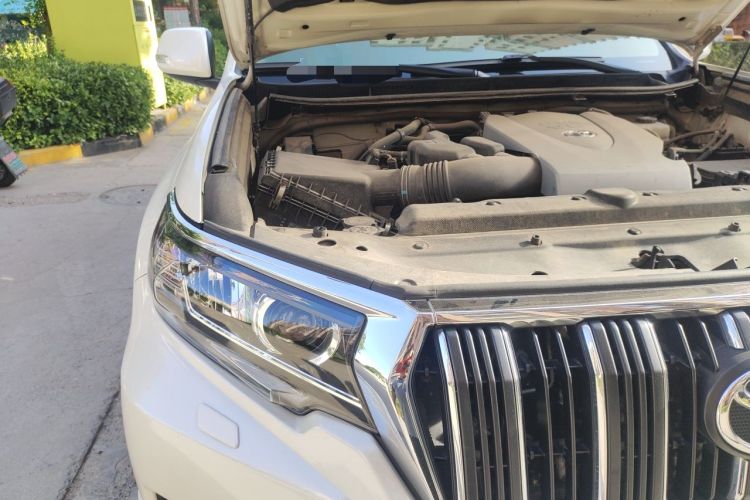 Used Toyota Prado 2019 3.5L Automatic TX-L Deluxe Edition with Rear-Mounted Spare Tire Engine Bay Right