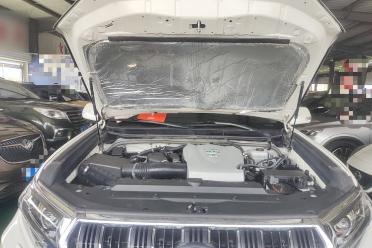 Used Toyota Prado 2019 3.5L Automatic TX-L Deluxe Edition with Rear-Mounted Spare Tire Engine Bay