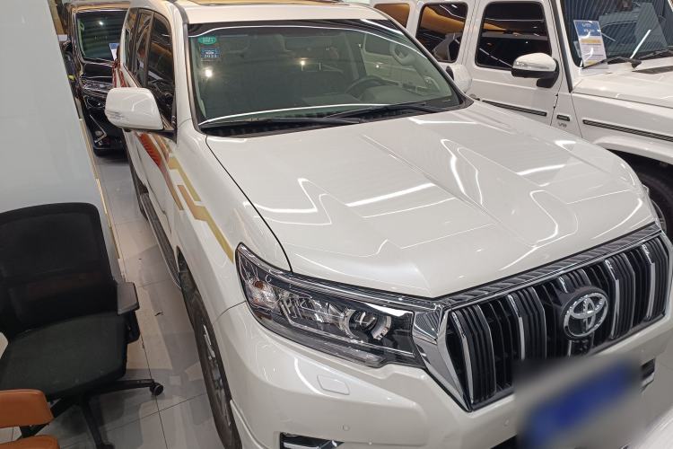 Used Toyota Prado 2019 3.5L Automatic TX-L Deluxe Edition with Rear-Mounted Spare Tire Front