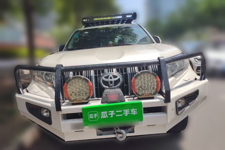 Used Toyota Prado 2019 3.5L Automatic TX-L Deluxe Edition with Rear-Mounted Spare Tire Front