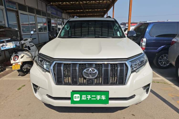Used Toyota Prado 2019 3.5L Automatic TX-L Deluxe Edition with Rear-Mounted Spare Tire Front
