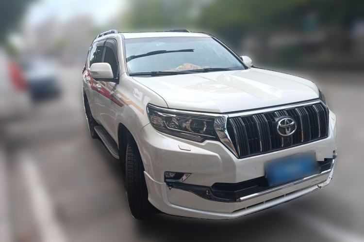 Used Toyota Prado 2019 3.5L Automatic TX-L Deluxe Edition with Rear-Mounted Spare Tire Front Right 45 Deg