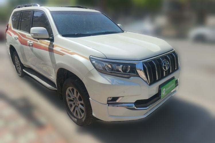 Used Toyota Prado 2019 3.5L Automatic TX-L Deluxe Edition with Rear-Mounted Spare Tire Front Right 45 Deg