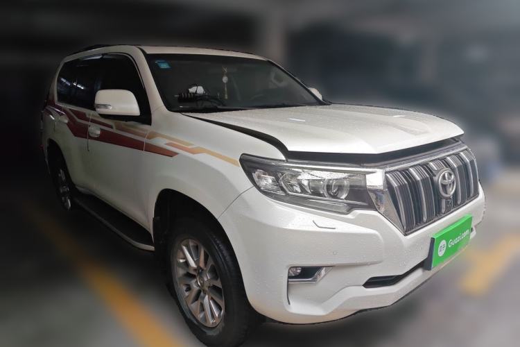 Used Toyota Prado 2019 3.5L Automatic TX-L Deluxe Edition with Rear-Mounted Spare Tire Front Right 45 Deg