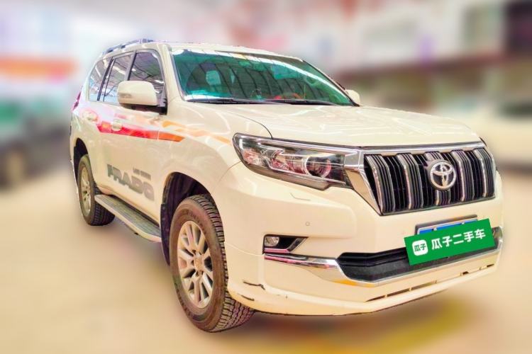 Used Toyota Prado 2019 3.5L Automatic TX-L Deluxe Edition with Rear-Mounted Spare Tire Front Right 45 Deg
