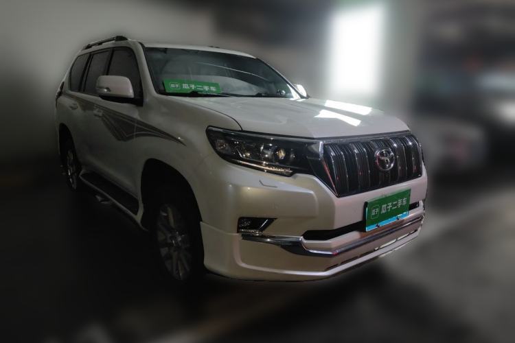 Used Toyota Prado 2019 3.5L Automatic TX-L Deluxe Edition with Rear-Mounted Spare Tire Front Right 45 Deg